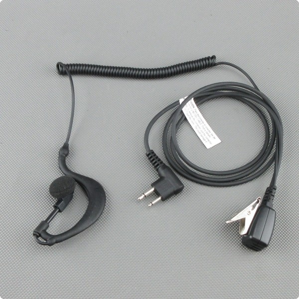 Ohrbuegel Headset mit Motorola 2 Pin Stecker