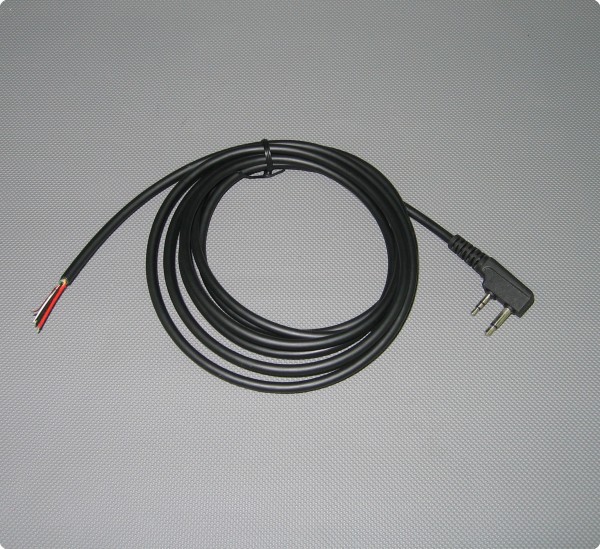 Kabel mit Icom® kompatiblen Doppel Klinkenstecker 4,6 [mm] / 200 [cm]