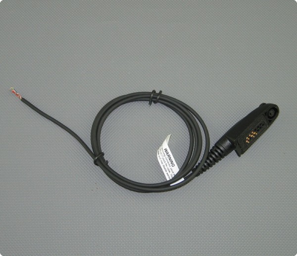 Kabel mit Motorola GP-1200 kompatibler seitlicher Stecker / Stiftleiste